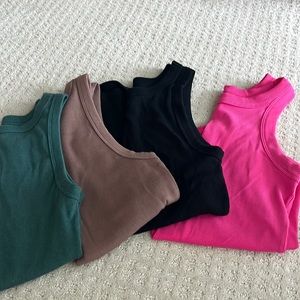 SET OF 4 TANK TOPS